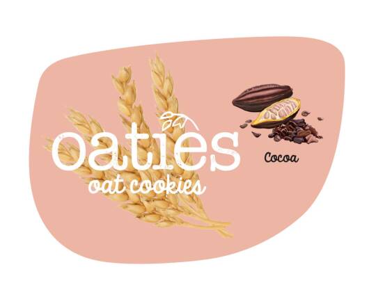 Hoppe Oaties haverkoekjes Cacao - Afbeelding 3